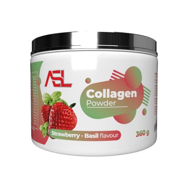 Коллаген AllSports Labs Collagen powder strawberry basil 360 г