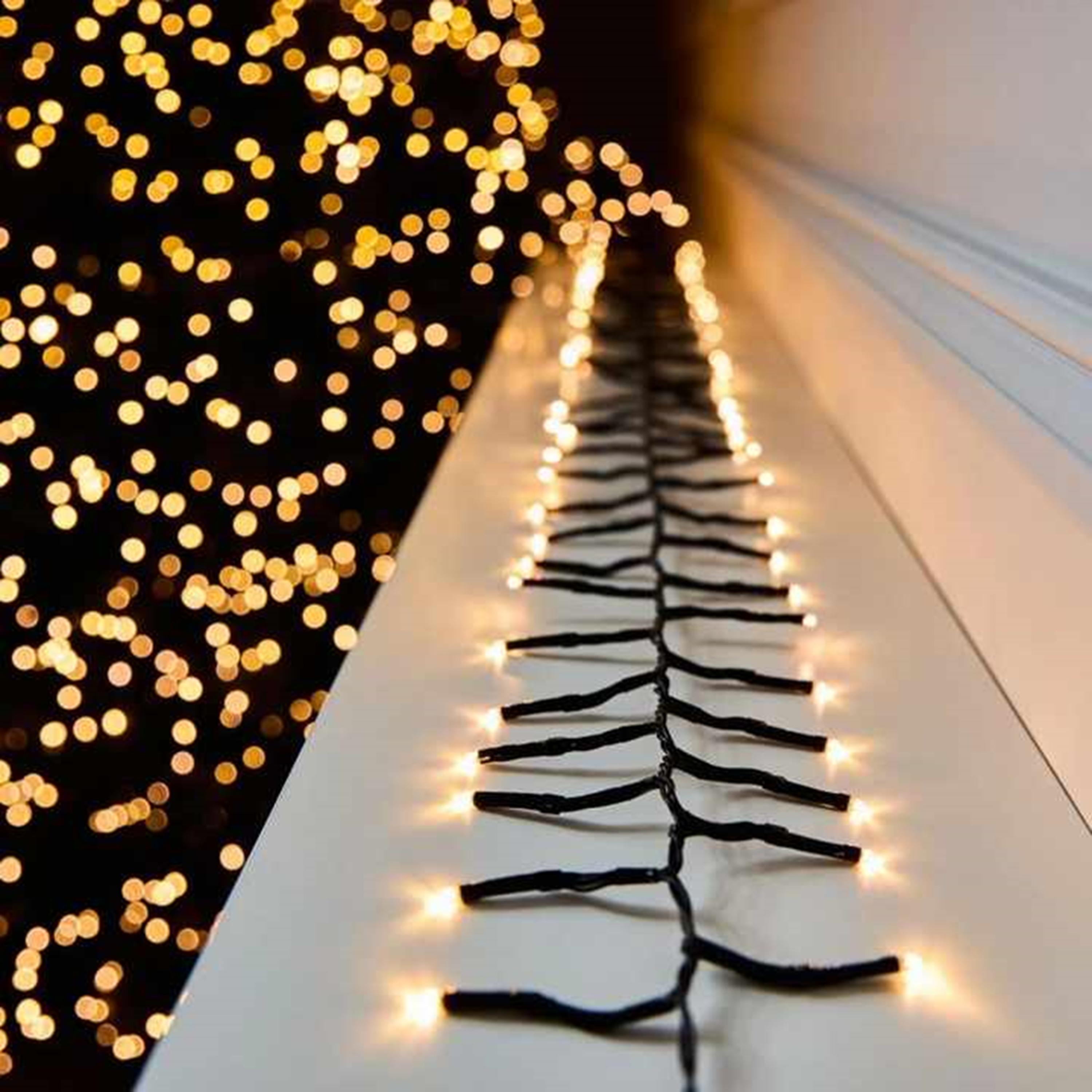 Гірлянда-мішура світлодіодна 6 м 220V 600 leds Білий теплий (WLS-2331M6) - фото 2 Гірлянда-мішура світлодіодна 6 м 220V 600 leds Білий теплий (WLS-2331M6) - фото 2