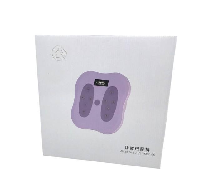 Диск здоровья с массажером для стоп и подсчетом калорий Rias Waist Twisting Disc Фиолетовый (6b57e7d0) - фото 3