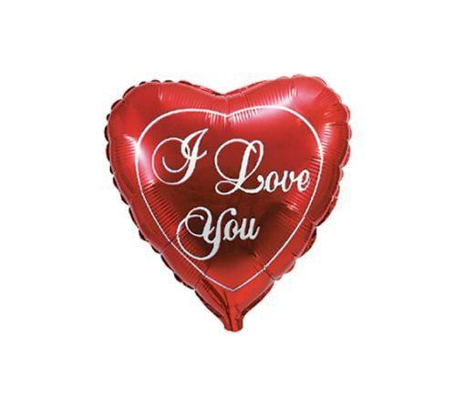 Кулька фольгована I love you (5906)