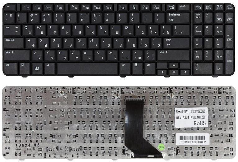 Клавиатура для ноутбука HP Compaq Presario CQ60 Black