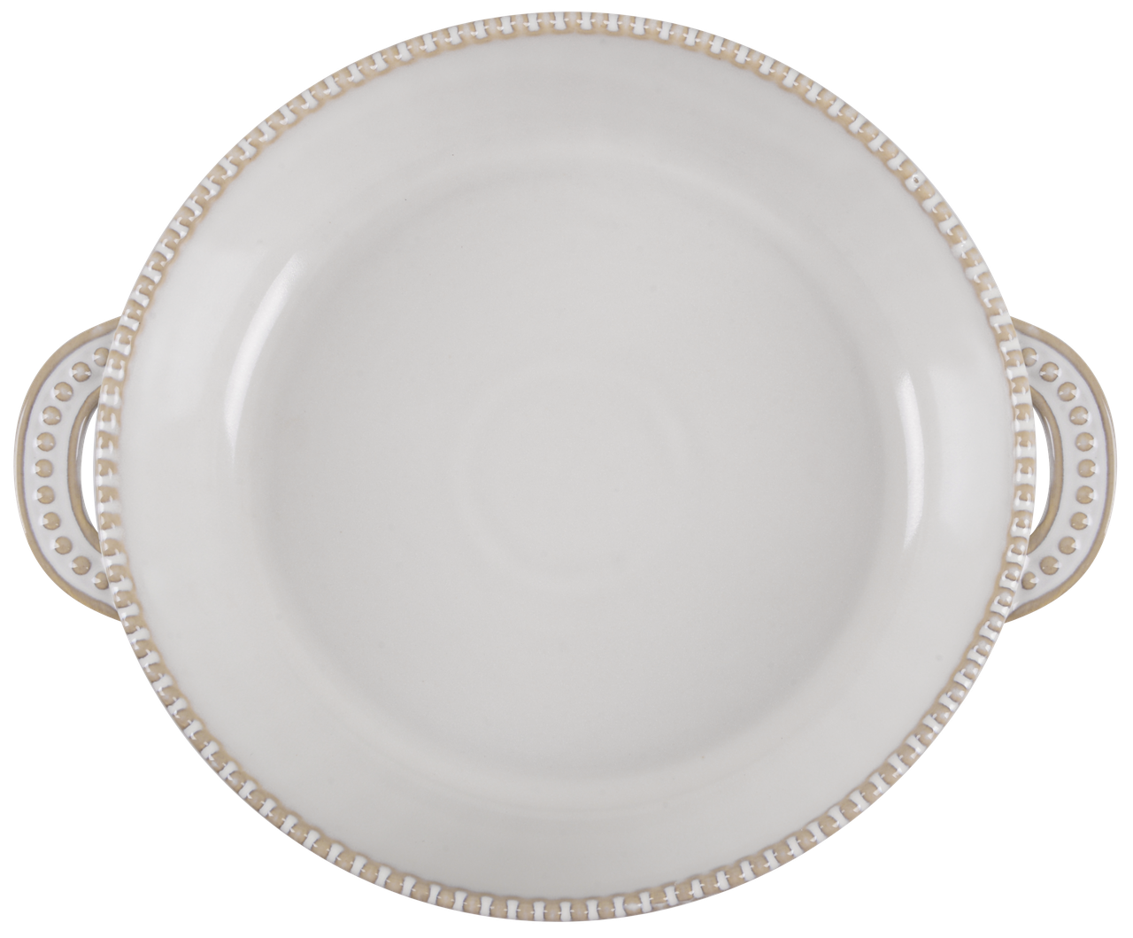 Форма для запекания круглая Limited Edition Allegra Biege каменная керамика 25,5х21х5,5 см (GJH012-25-2-129) - фото 4 Форма для запекания круглая Limited Edition Allegra Biege каменная керамика 25,5х21х5,5 см (GJH012-25-2-129) - фото 4