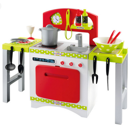 Дитячий ігровий набір Ecoiffier Кухня Chef-Cook для дівчинки (1739)