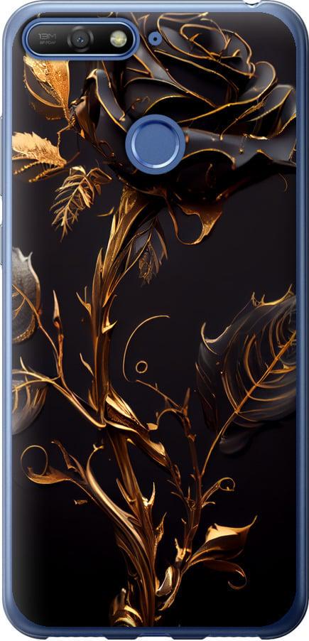 Чохол на Huawei Y6 Prime 2018 Троянда 3 (5552u-1441-42517)