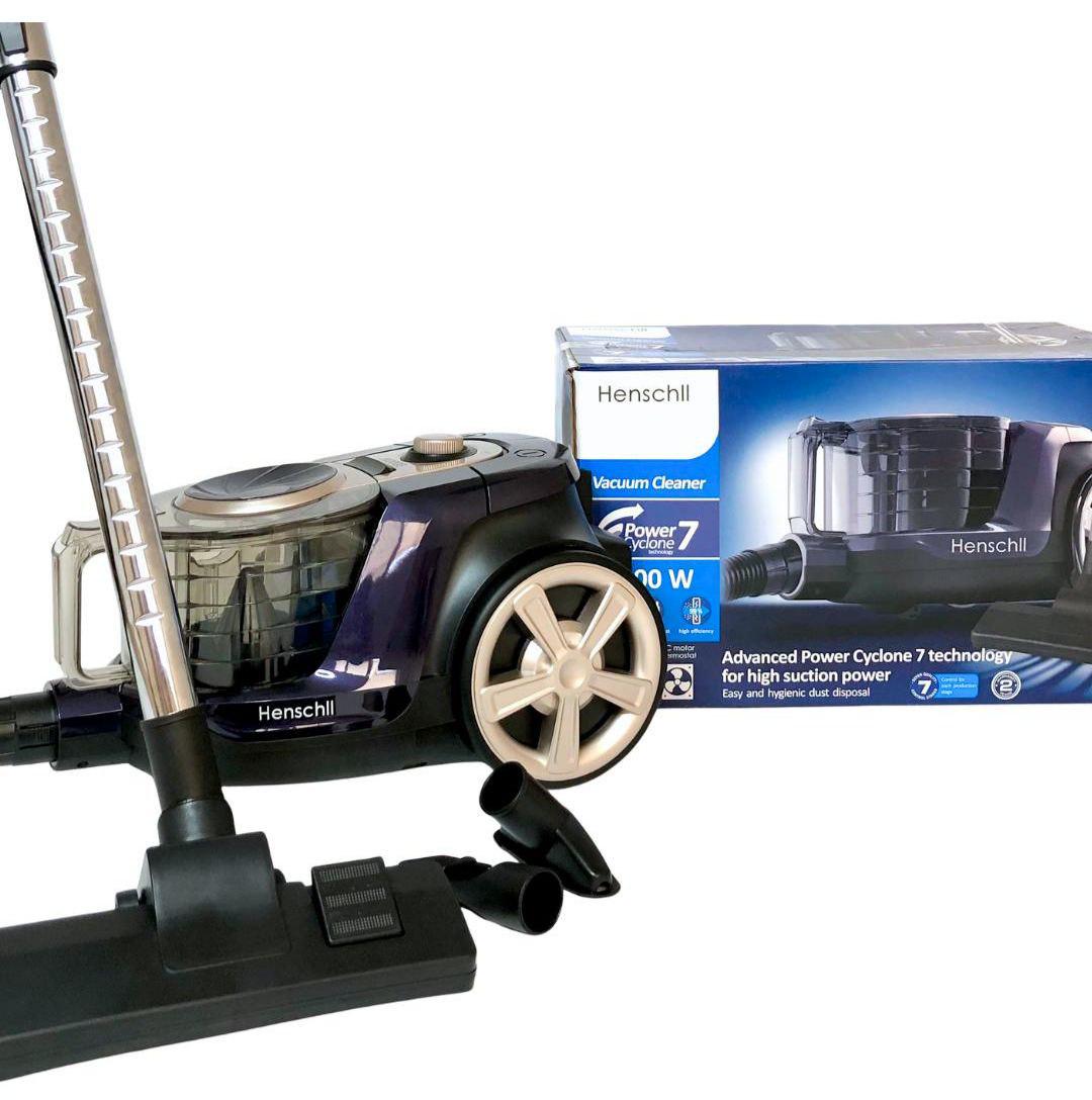 Пилосос контейнерний Henschll XN19-88 3000W 4 л без мішка з регулюванням потужності (XN19-88F) - фото 4 Пилосос контейнерний Henschll XN19-88 3000W 4 л без мішка з регулюванням потужності (XN19-88F) - фото 4