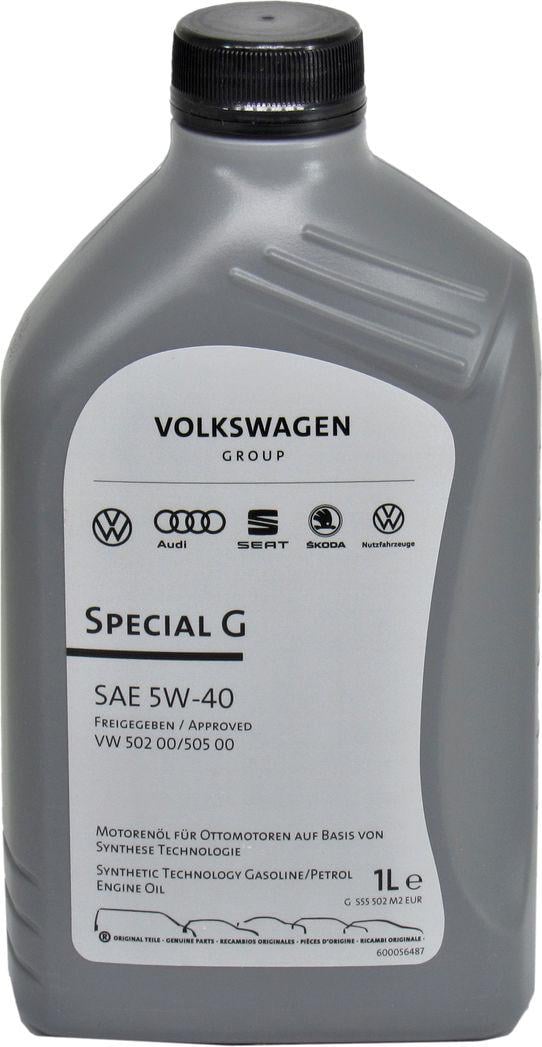 Моторное масло бензин VW Special G 5W-40 1 л
