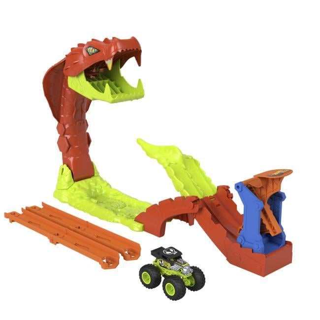 Игровой набор Hot Wheels Monster Trucks Атака змеи (JJN44)