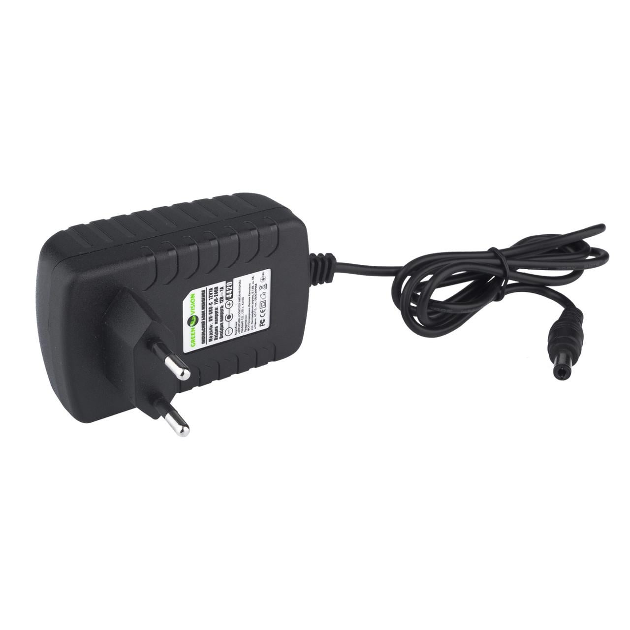 Импульсный блок питания Green Vision GV-SAS-С 12V1A (12W)