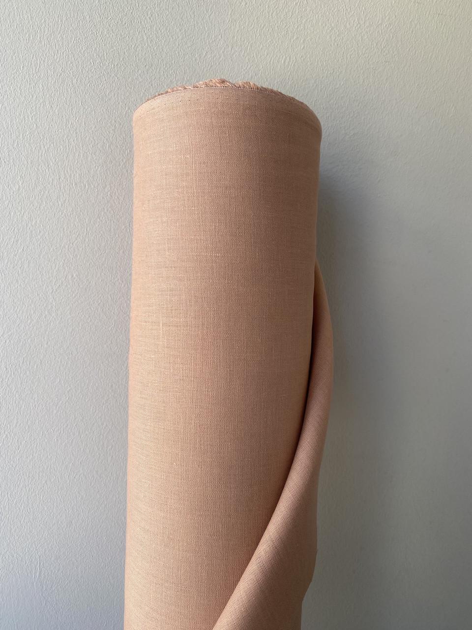 Тканина костюмна пом'якшена LINEN PLUS 100% льон 143 см 107 Персиковий - фото 3 Тканина костюмна пом'якшена LINEN PLUS 100% льон 143 см 107 Персиковий - фото 3