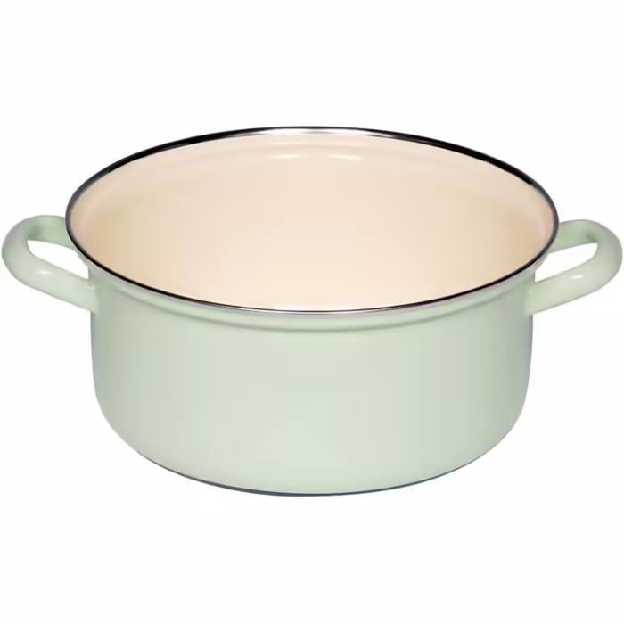 Кастрюля Riess 22 см 3 л Зеленый