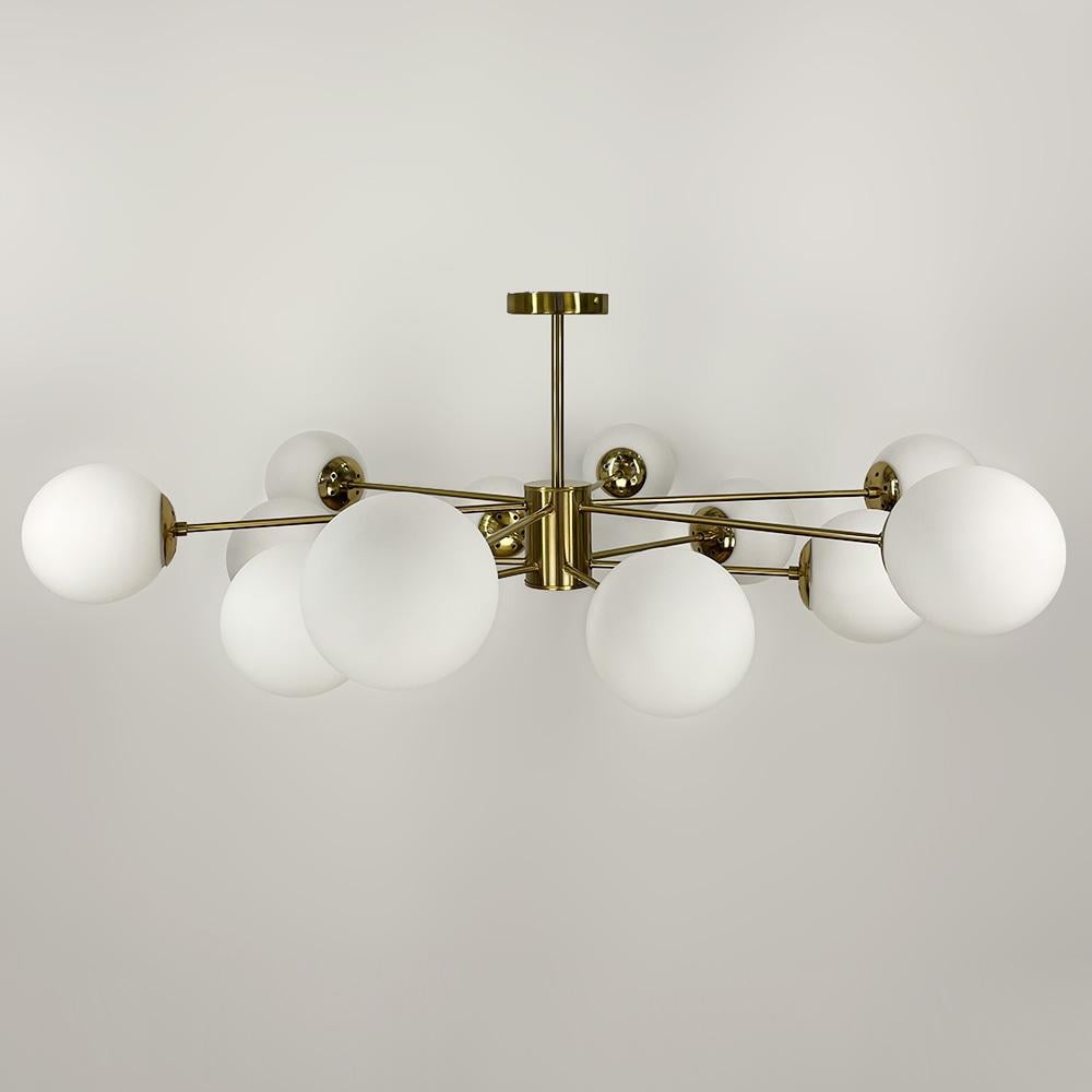 Люстра стельова Light House LNF-17447/12 AB Бронза