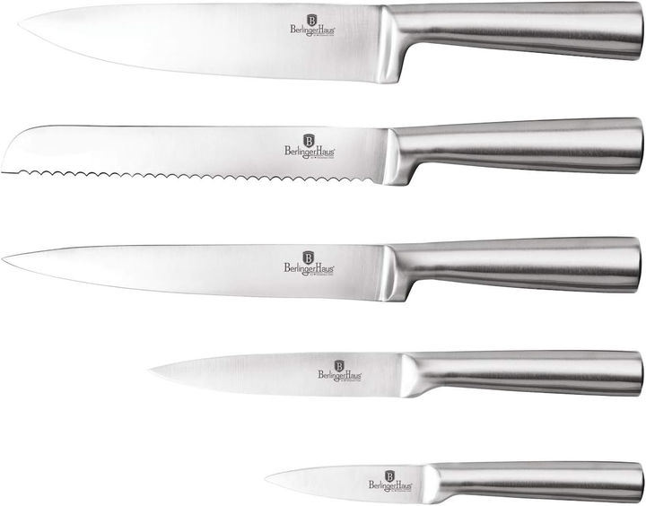 Набір ножів із 6 предметів Berlinger Haus Metallic Line Aquamarine Edition (BH-2452) - фото 2 Набір ножів із 6 предметів Berlinger Haus Metallic Line Aquamarine Edition (BH-2452) - фото 2