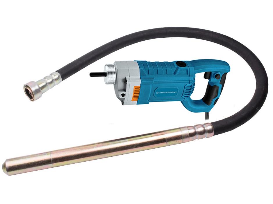 Бетонный вибратор Kraissmann 950 BR 3/35 со шлангом-наконечником 3 м (27140323)