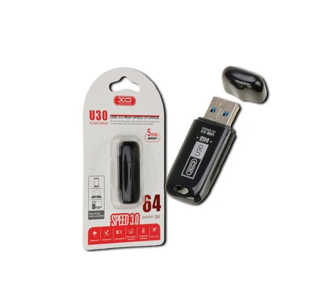 Флеш-память Xo U30 USB 3.0 16 ГБ Черный (MAW-41340_240)