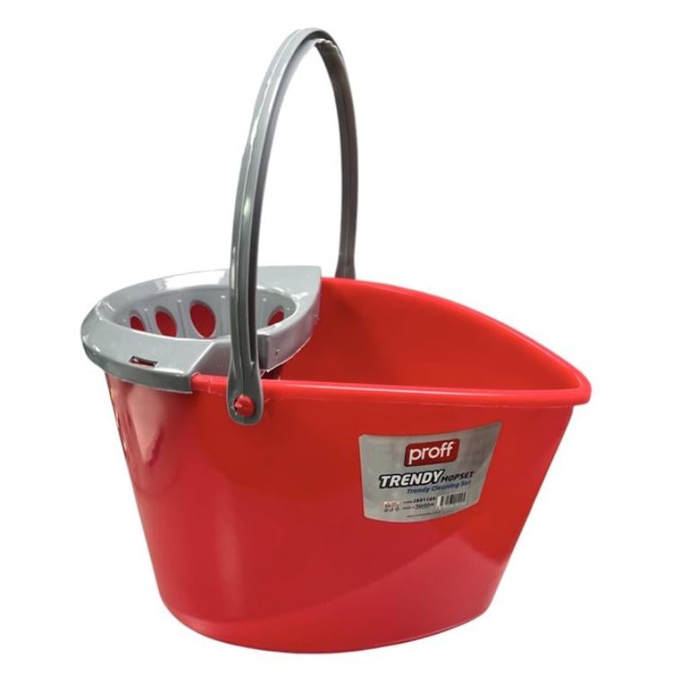 Ведро для уборки с отжимом Trendy PROFF PF2601109 10,5 л (26357214) - фото 2