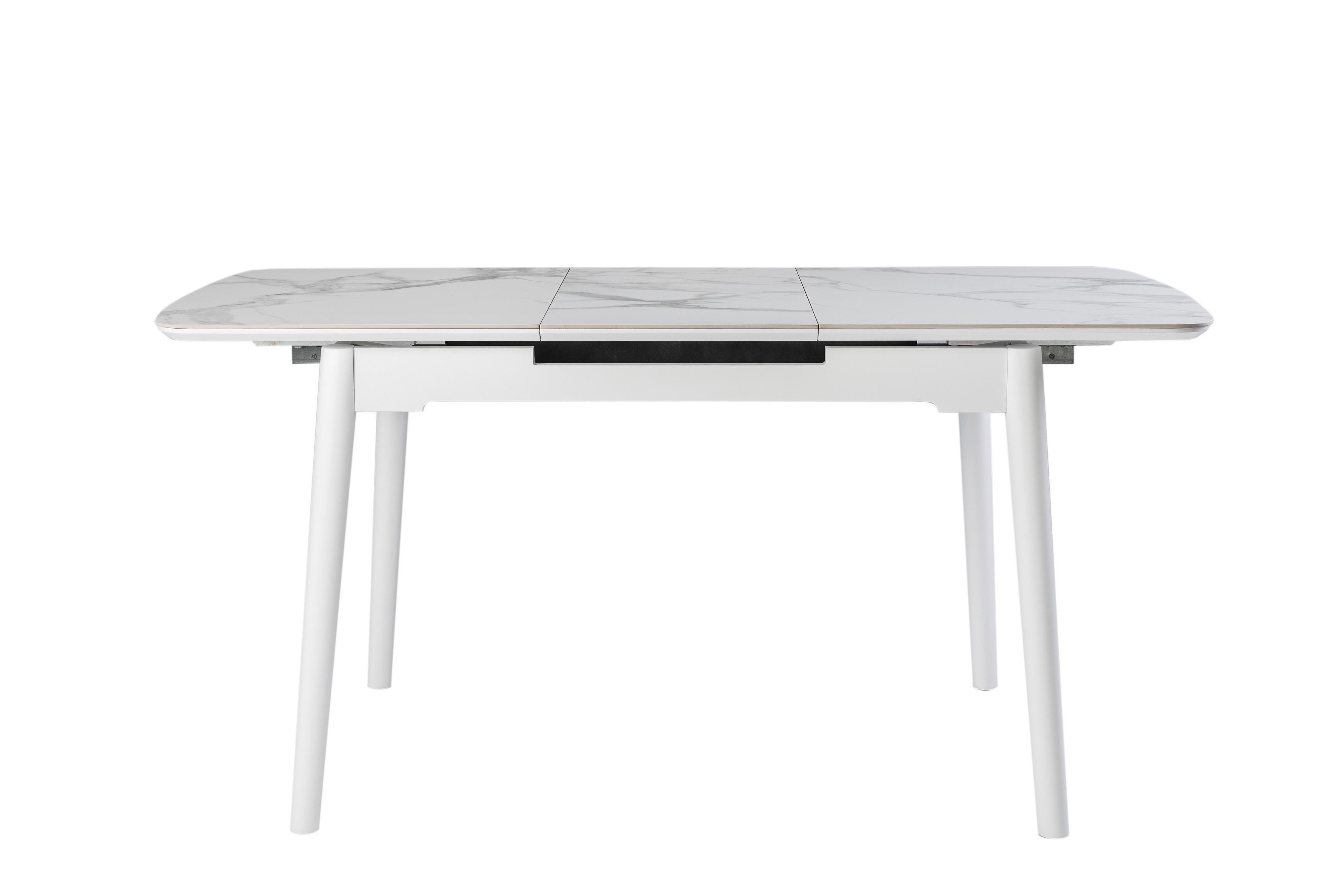 Стол обеденный раскладной Ветро 1200-1600/800/760 мм Вайд клауд/Белый(TМ-76) - фото 5 Стол обеденный раскладной Ветро 1200-1600/800/760 мм Вайд клауд/Белый(TМ-76) - фото 5