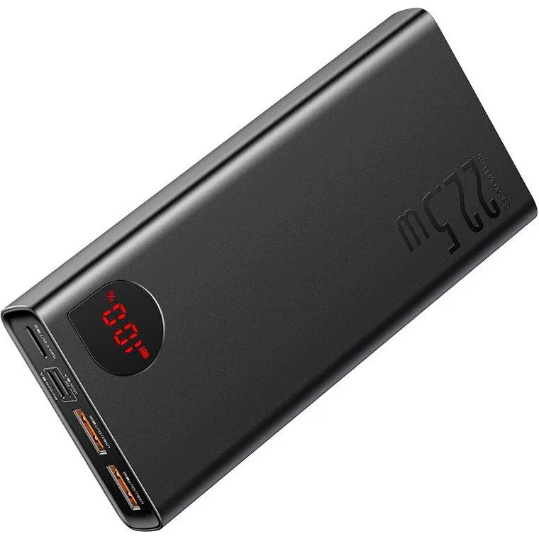Внешний аккумулятор Baseus Adaman Metal Digital Display 20000 mAh 22,5W 2021 Editon (PPAD000101) - фото 3