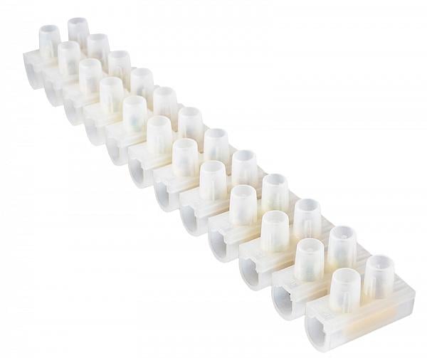 Колодка клеммная АСКО-Укрем тип W(U) 12P 60A 1-25 мм2 Белый (A0130040005)