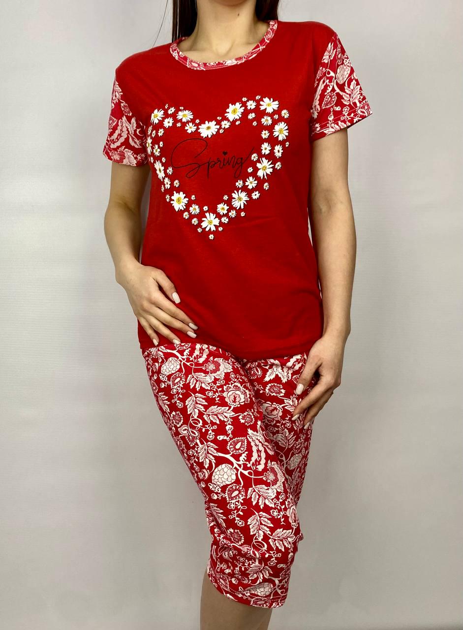 Пижама Ромашка женская хлопковая XXL (1170)