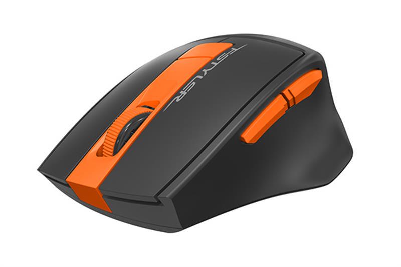 Компьютерная мышка беспроводная A4Tech FG30 Black/Orange (26449375) - фото 4 Компьютерная мышка беспроводная A4Tech FG30 Black/Orange (26449375) - фото 4