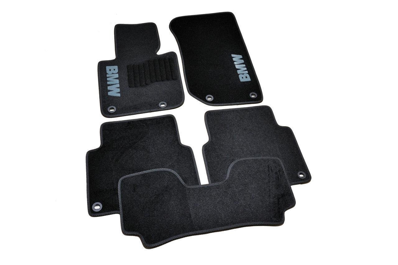 Коврики автомобильные ворсовые в салон для BMW 3 Е36 1990-1998 5 шт. Черный