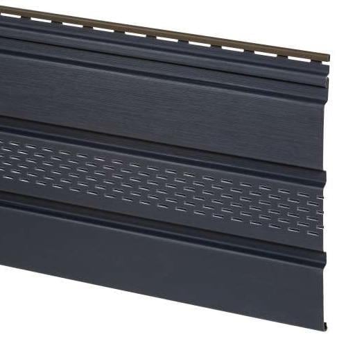 Софит айДахо с перфорацией 3х0,3 м 0,9 кв.м. Графит