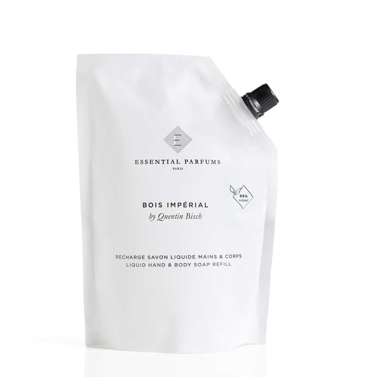 Жидкое мыло для рук и тела унисекс Essential Parfums Bois Imperial 500 мл сменный блок (374503)