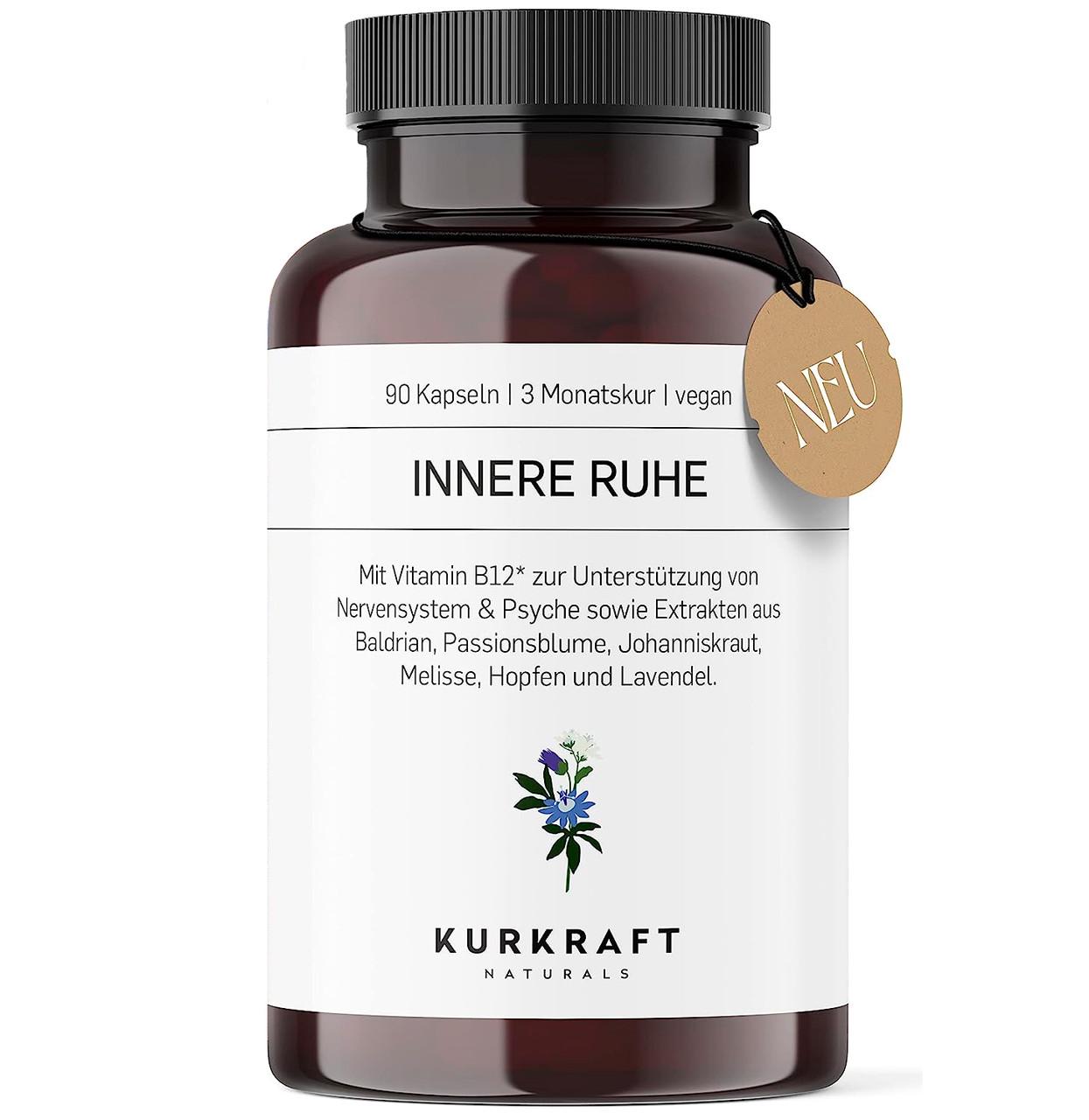 Витамины для нервной системы Kurkraft Внутреннее спокойствие 90 капс. (50091712)