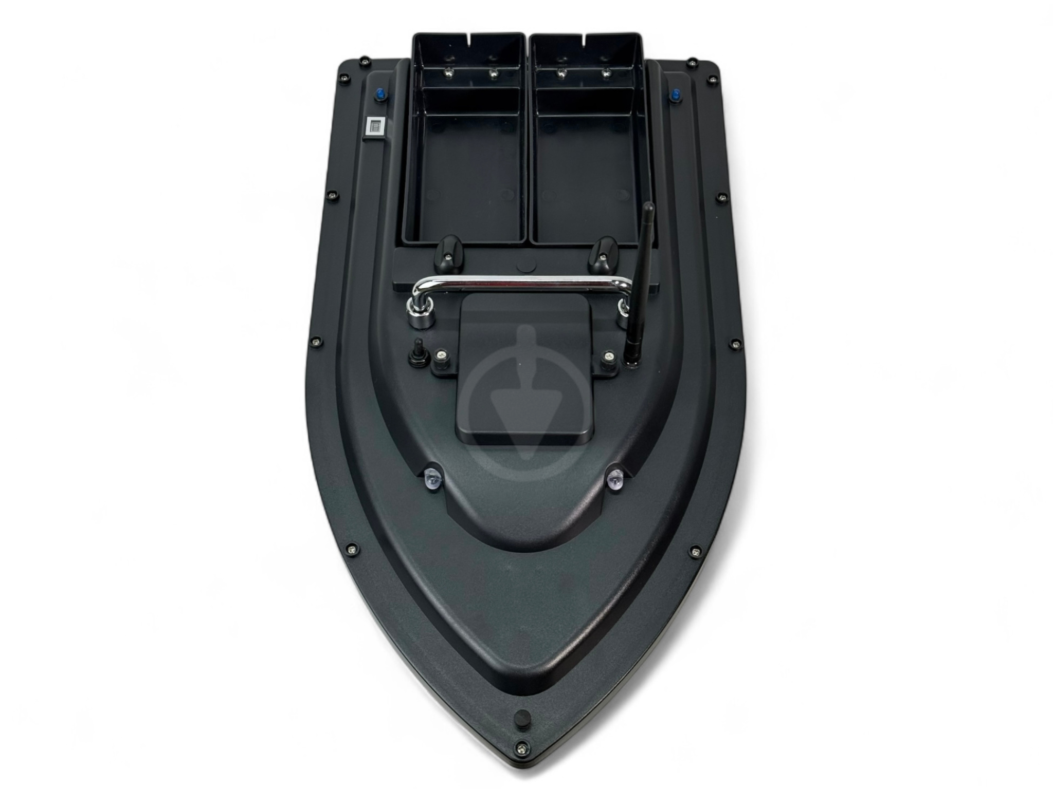 Карповый кораблик Lixada Black T17 2 бункера GPS автопилот - фото 7