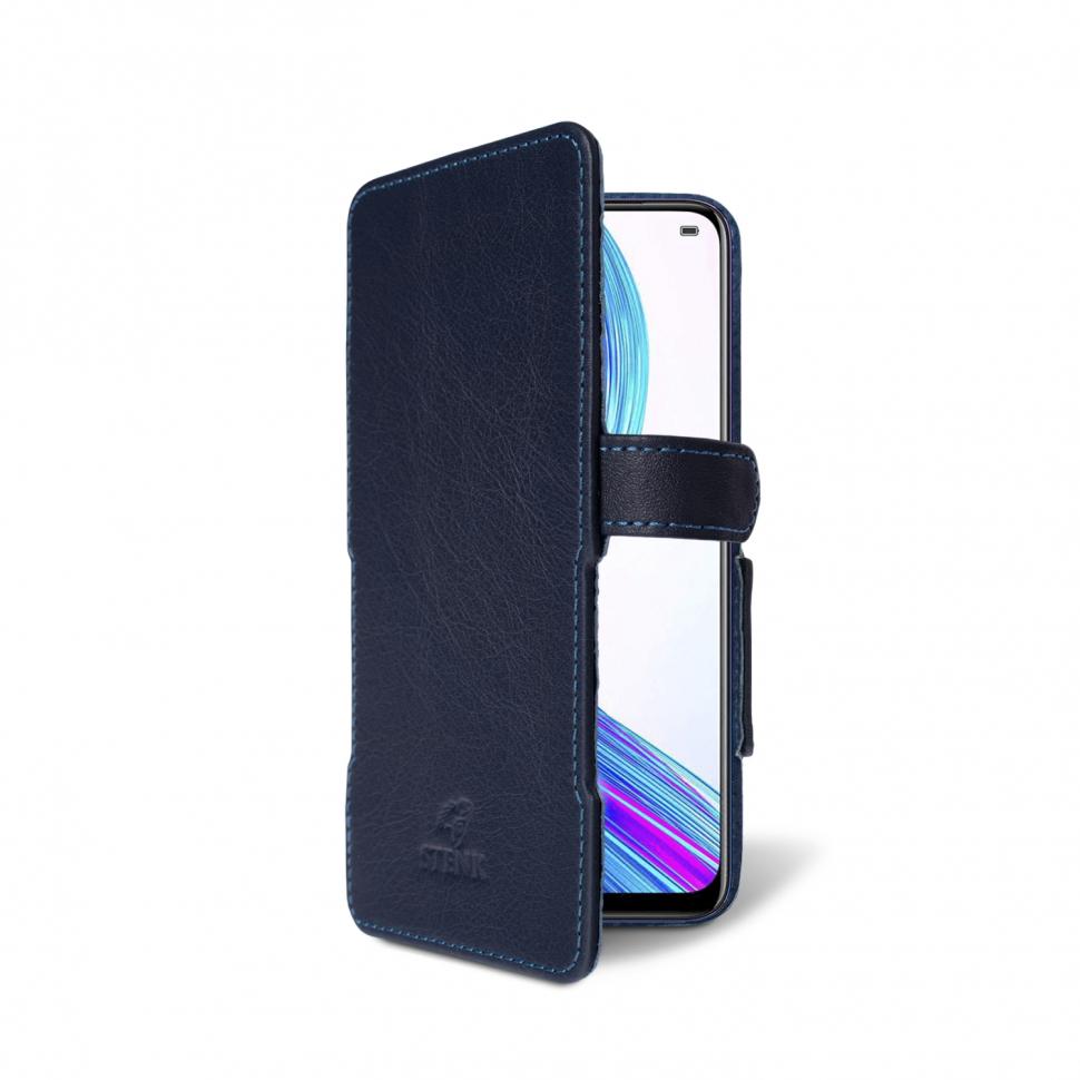 Чехол книжка Stenk Prime для Realme X Синий (66492)
