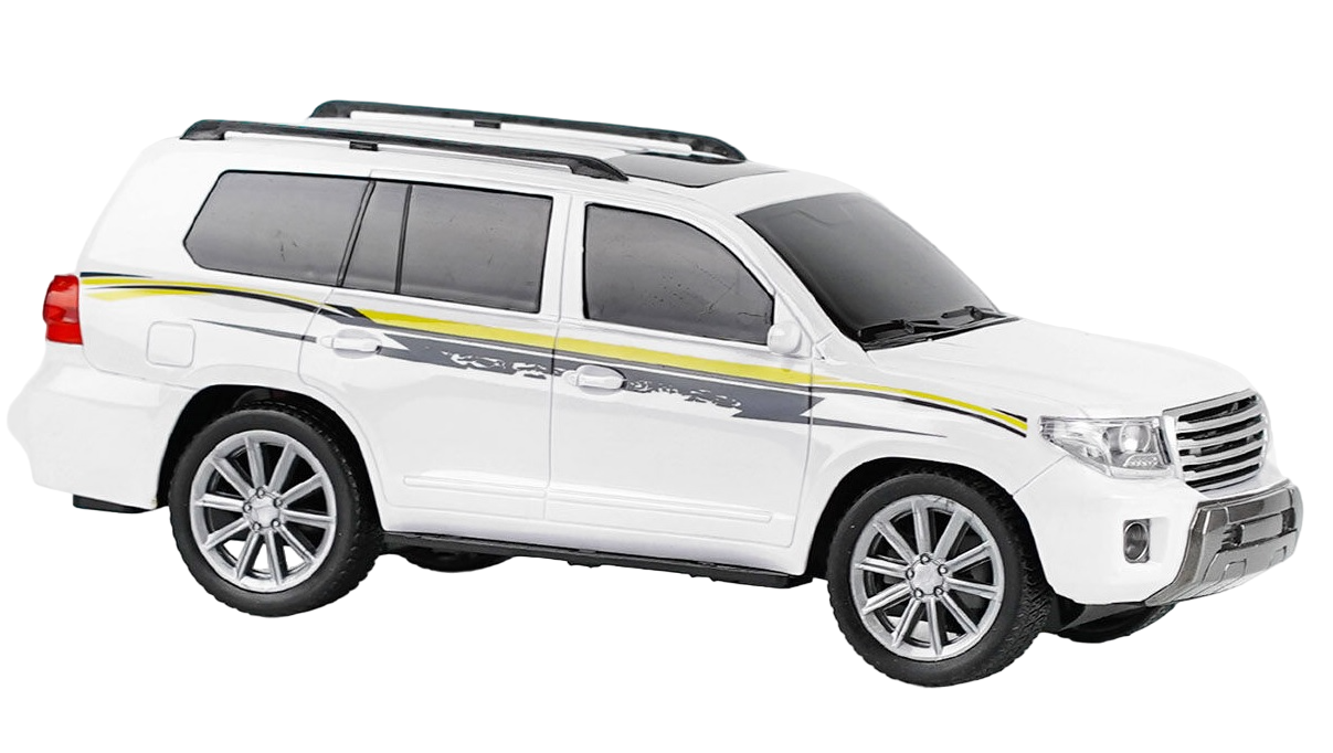 Джип на радиоуправлении Model Car свет/задний привод White (125920)