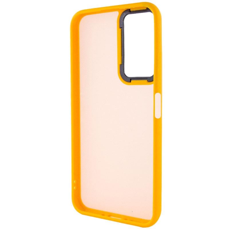 Противоударный Чехол TPU+PC Lyon Frosted для Oppo A57s / A77s Orange - фото 3