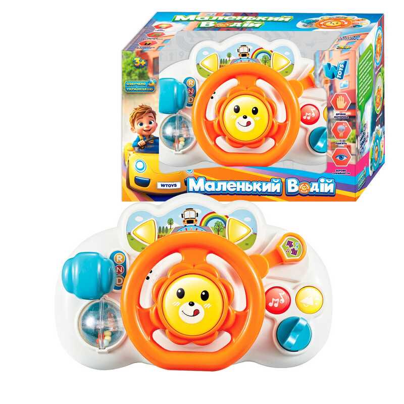 Руль музыкальный для детей 36618 Маленький водитель (56793) Руль музыкальный для детей 36618 Маленький водитель (56793)