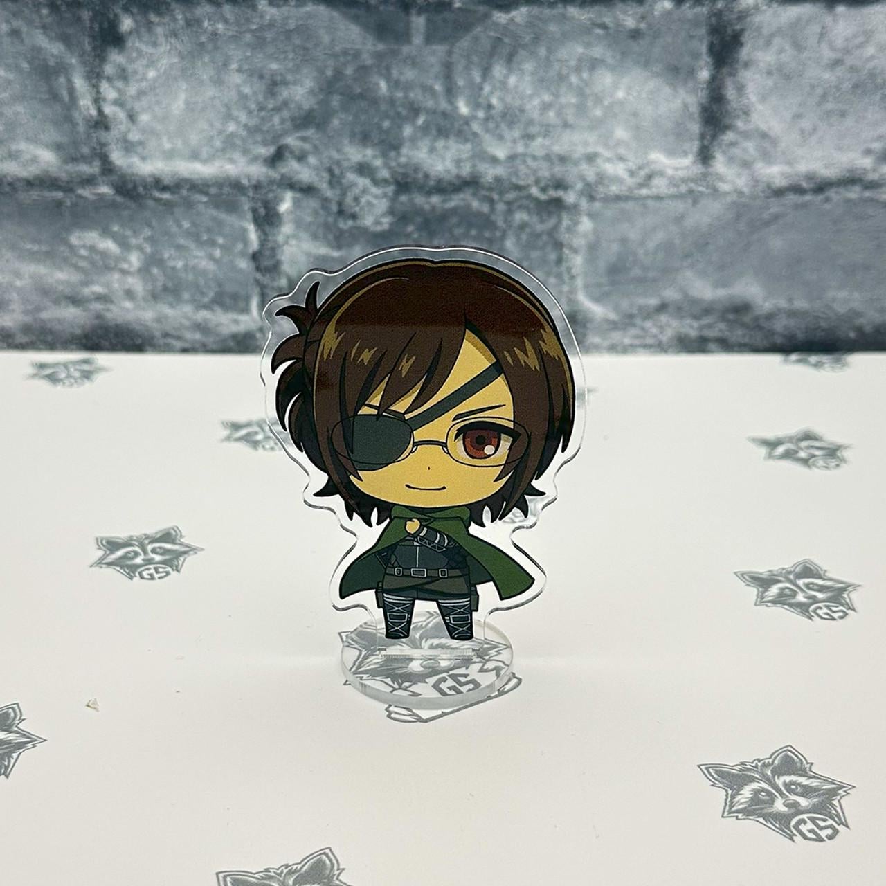 Фигурка коллекционная акриловая Chibi Атака титанов Ханджи Зое 1 10 см (2333393006)