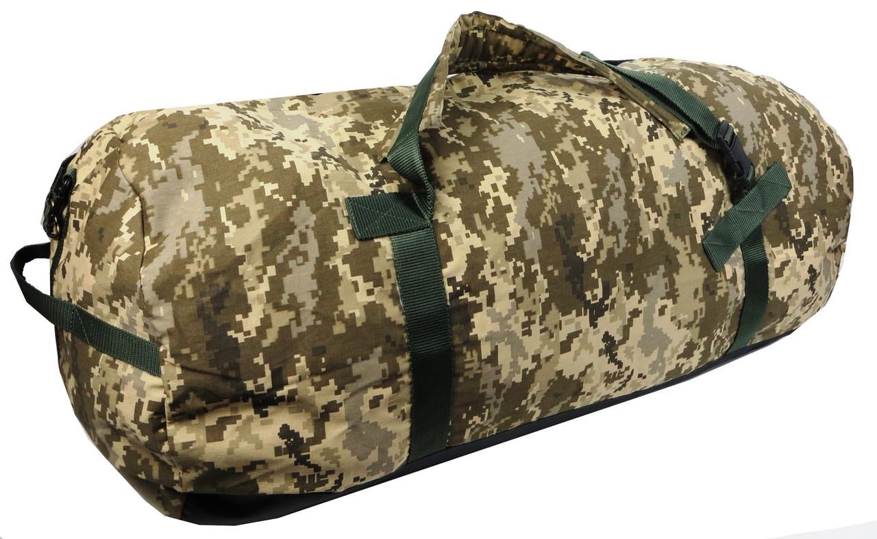 Баул сумка-рюкзак армейский Ukr military S1645285 большой 2в1 100 л Пиксель