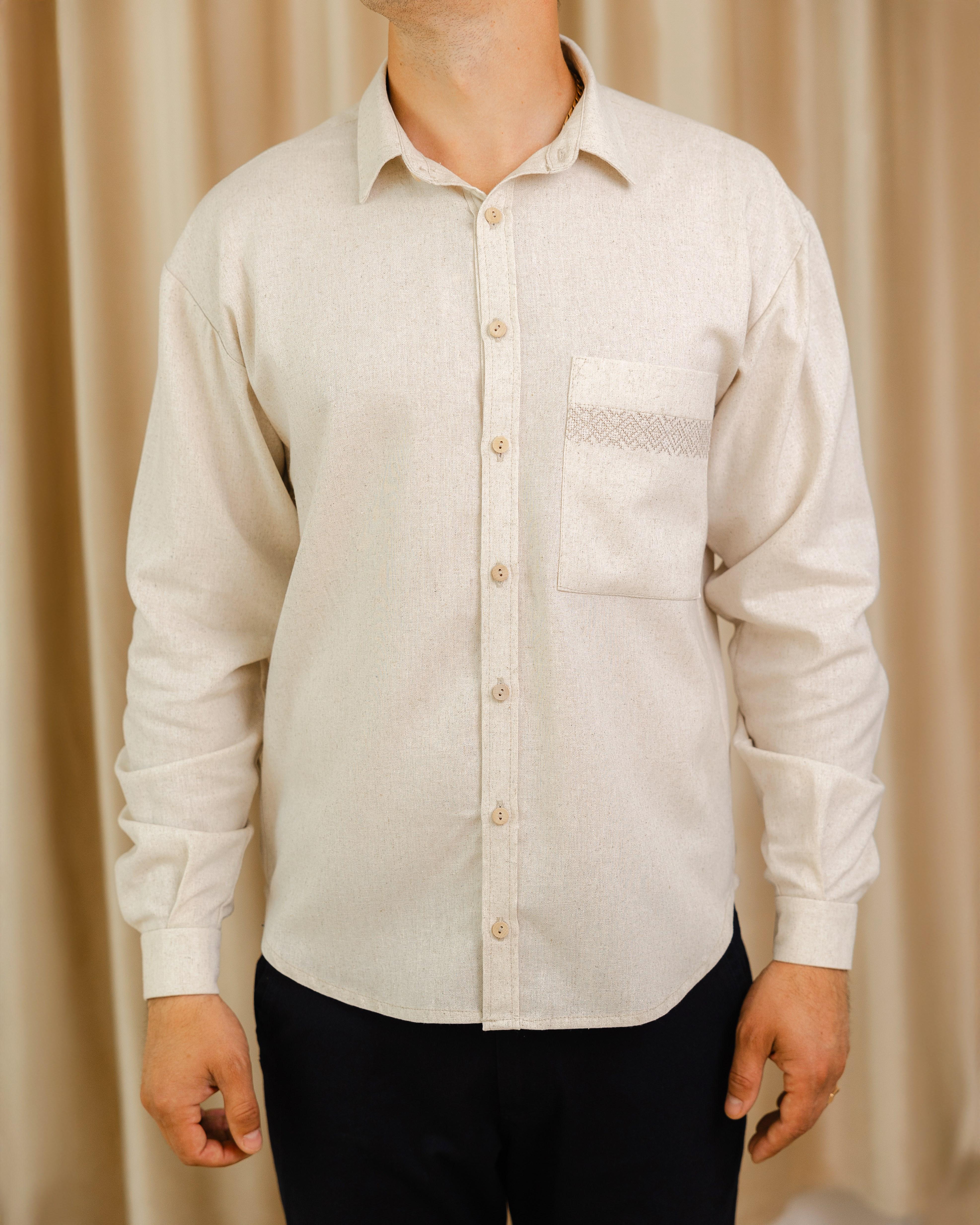 Рубашка мужская Меридиан с вышивкой 2XL (0002228-XXL) - фото 4 Рубашка мужская Меридиан с вышивкой 2XL (0002228-XXL) - фото 4