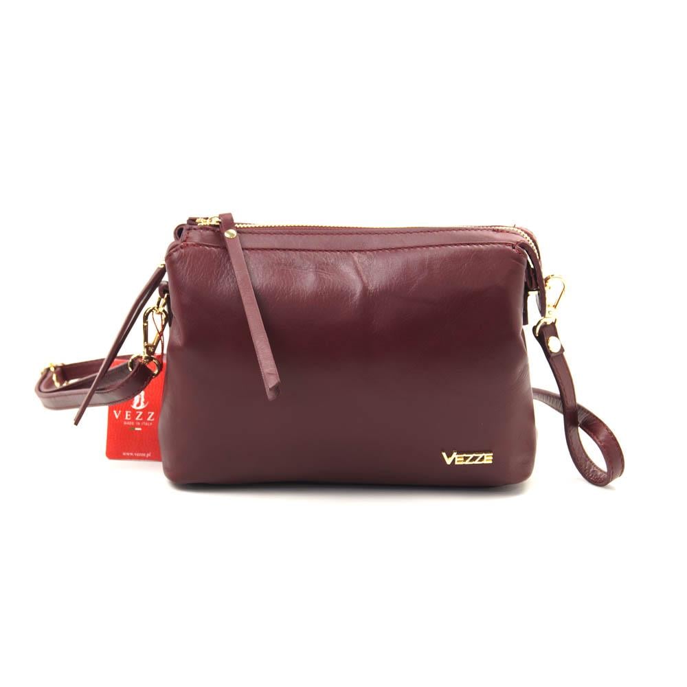 Сумка Vezze Zetta 23,5х5,5х21 см Burgundy (116408)