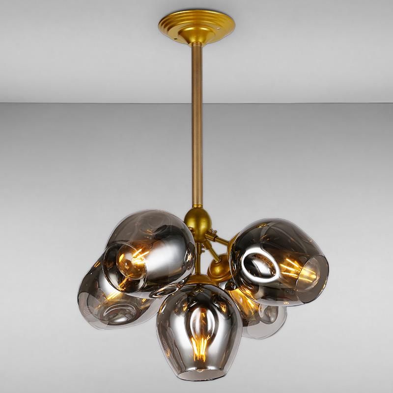 Люстра-молекула подвесная Light House LS-17136-5 Золото (16461)
