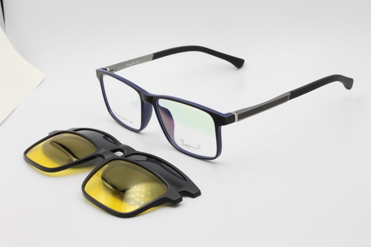 Оправа для очков пластиковая Santarelli ST1972 C3 с насадками 2 шт. (31307119)