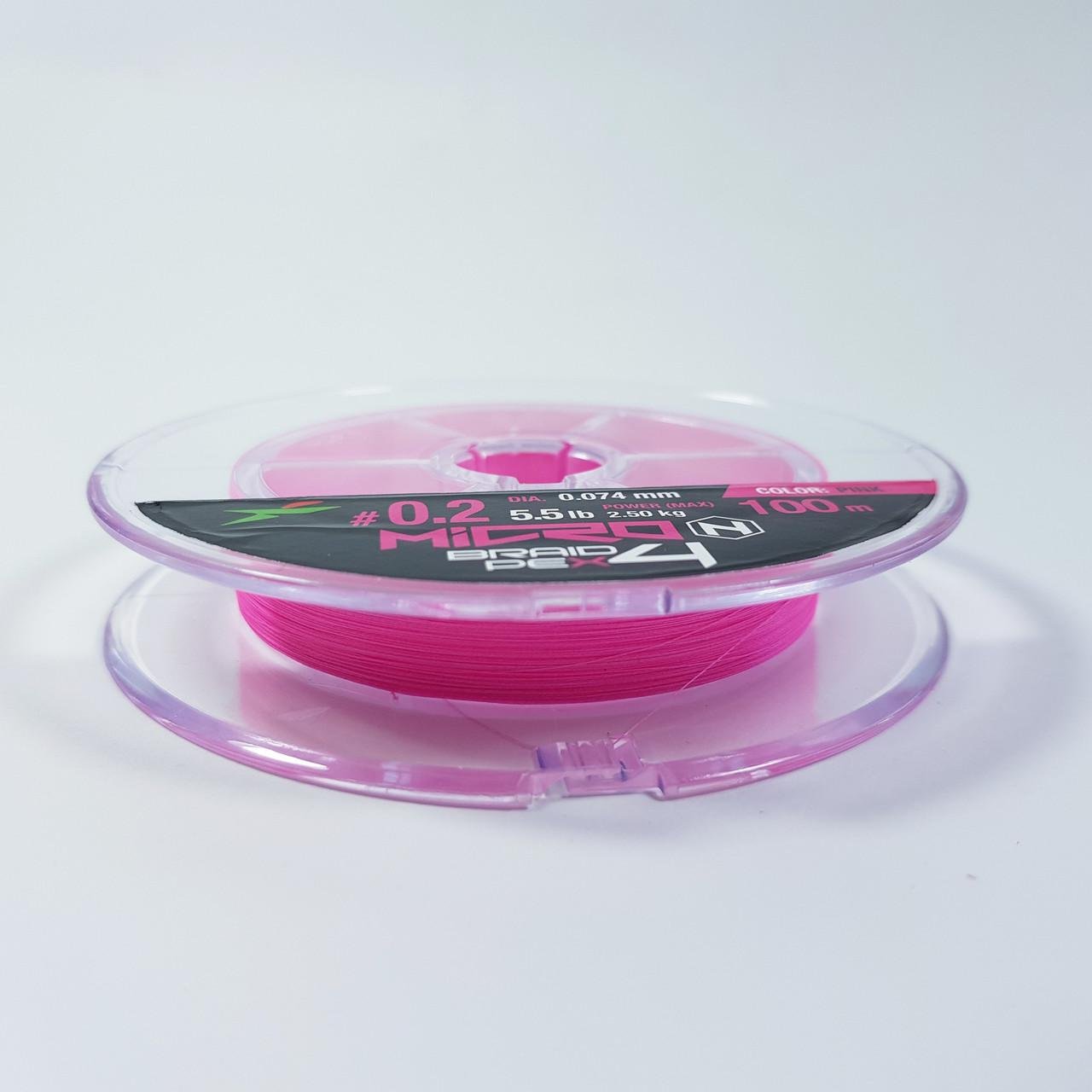 Шнур плетеный тонущий Intech MicroN PE х4 100 м #0.4 (LP_IM-100-04) - фото 2 Шнур плетеный тонущий Intech MicroN PE х4 100 м #0.4 (LP_IM-100-04) - фото 2