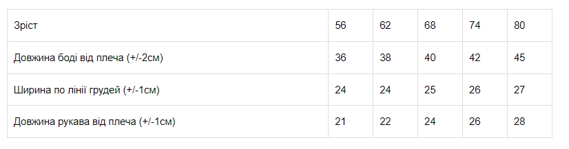 Боді ясельний для хлопчика Носи своє 62 см Молочний (5010-023-33-4) - фото 2