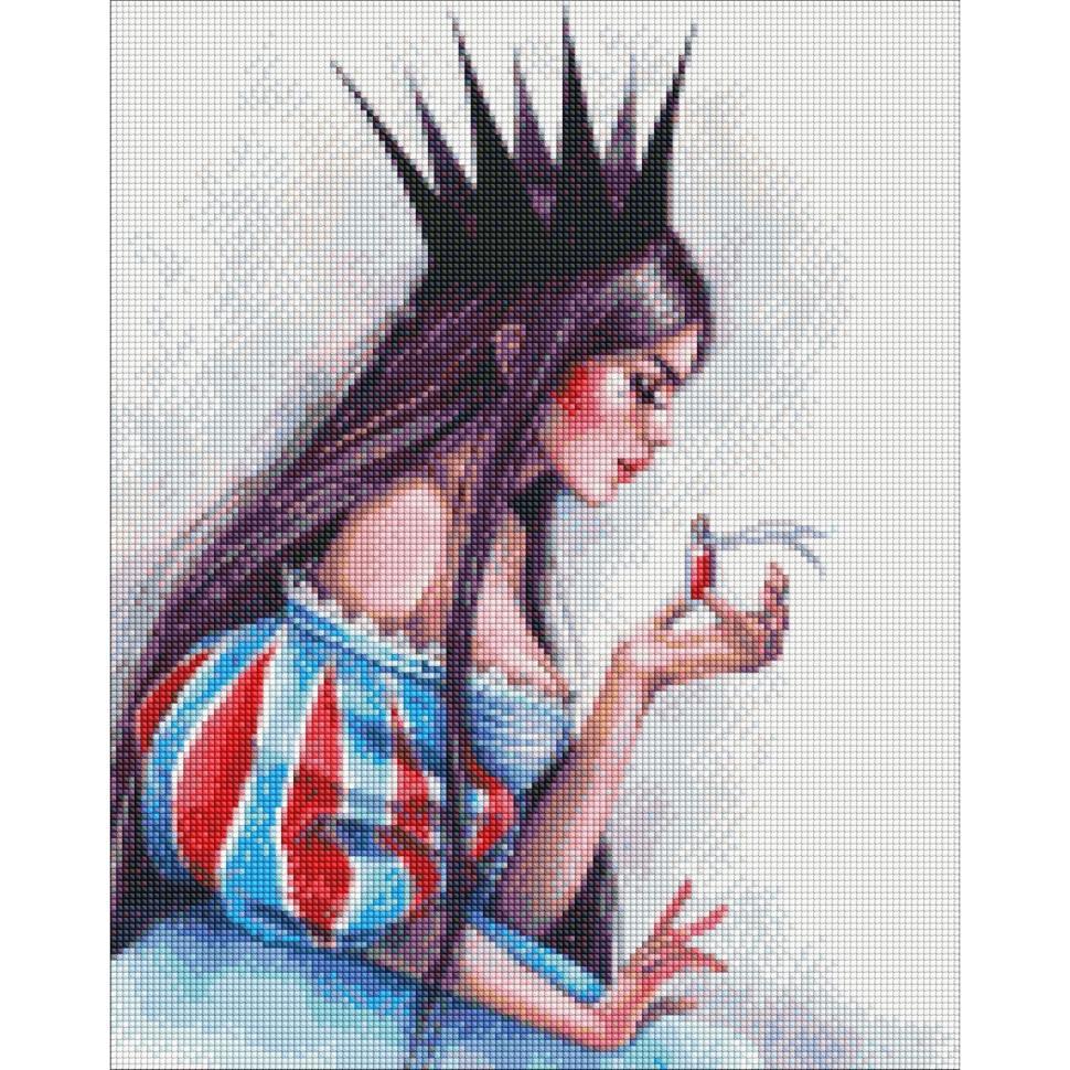 Алмазная мозаика Идейка Опасная красота 40x50 см (AMO7418)