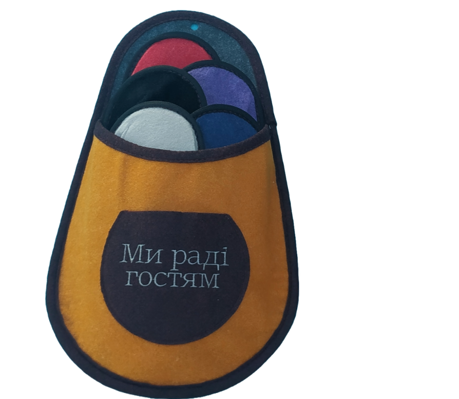 Набор гостевых тапочек 5в1