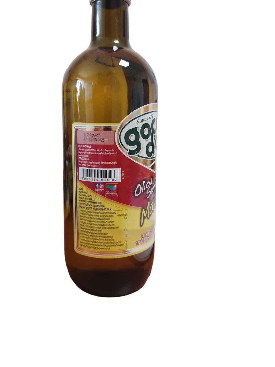 Кукурузное масло ТМ GOCCIA D'ORO Италия 1 л (26728878) - фото 3 Кукурузное масло ТМ GOCCIA D'ORO Италия 1 л (26728878) - фото 3