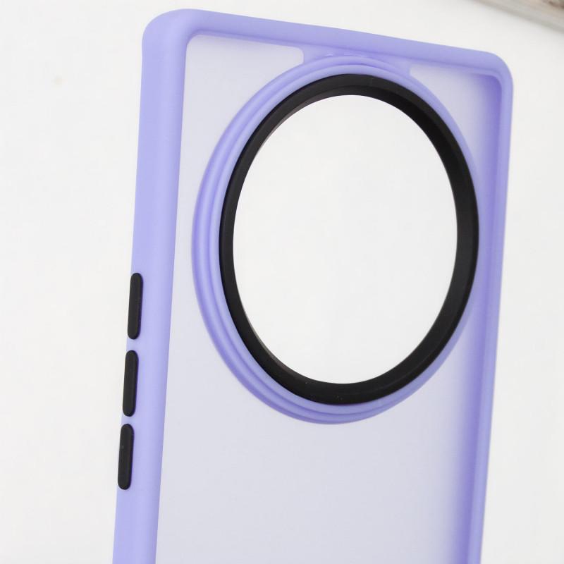 Противоударный чехол TPU+PC Lyon Frosted для Motorola Moto E40 Purple - фото 5