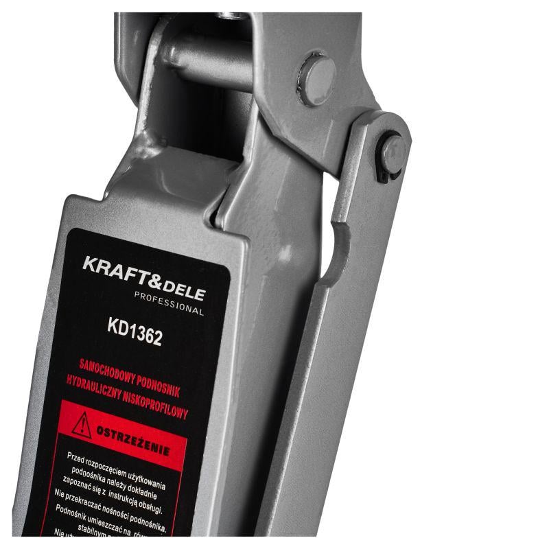 Домкрат з нижнім підхопленням Kraft&Dele KD1362 2500 кг - фото 13