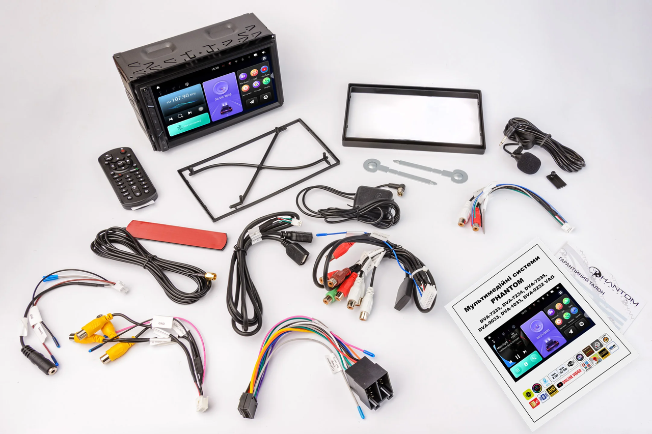 Автомагнитола Phantom 2DIN DSP-процессор CarPlay/AndroidAuto DVA-7235 ANDROID 10 2/32Gb (4265) - фото 7