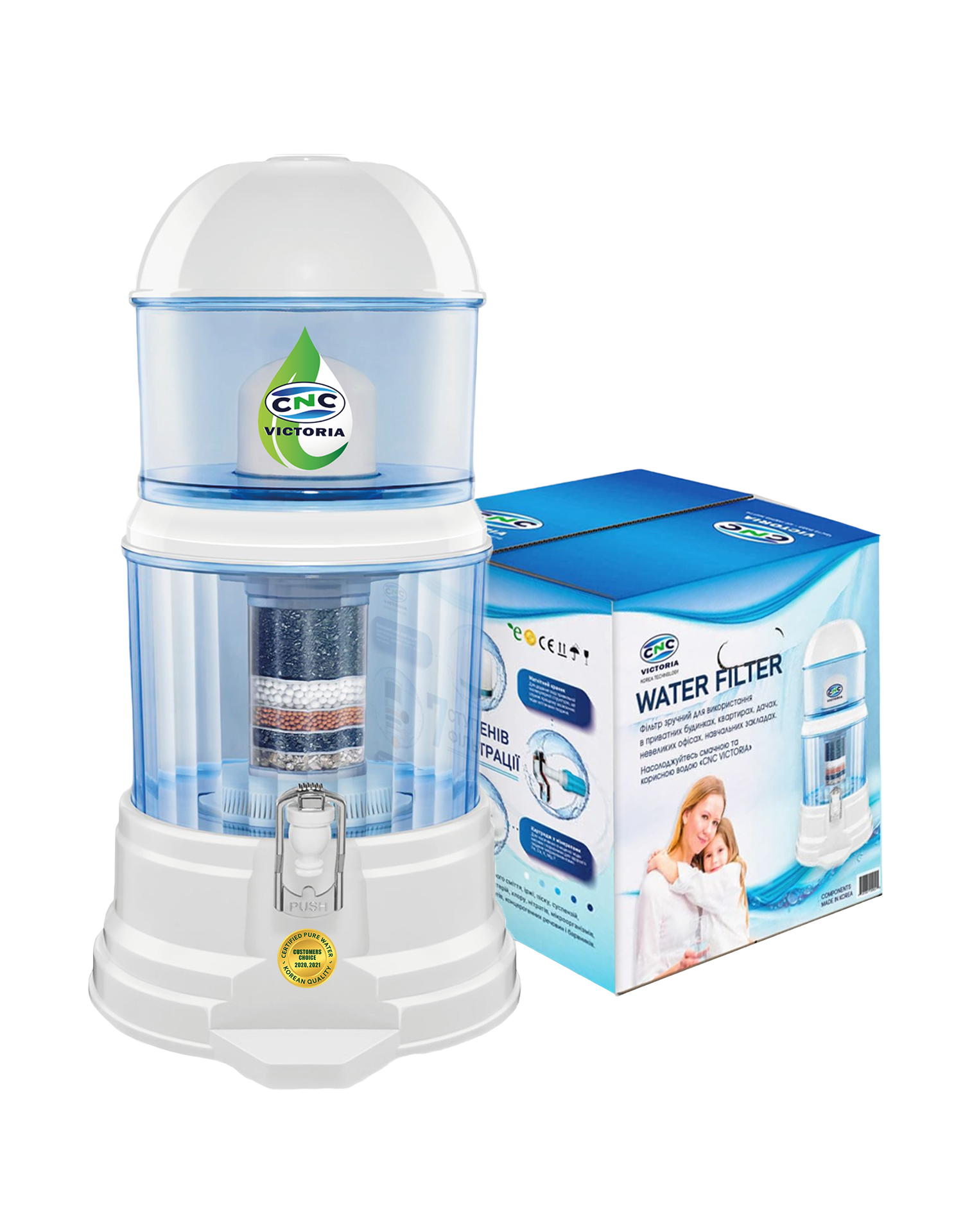 Картриджи к фильтру CNC Victoria и аналогичным настольным фильтрам для воды - фото 2 Картриджи к фильтру CNC Victoria и аналогичным настольным фильтрам для воды - фото 2