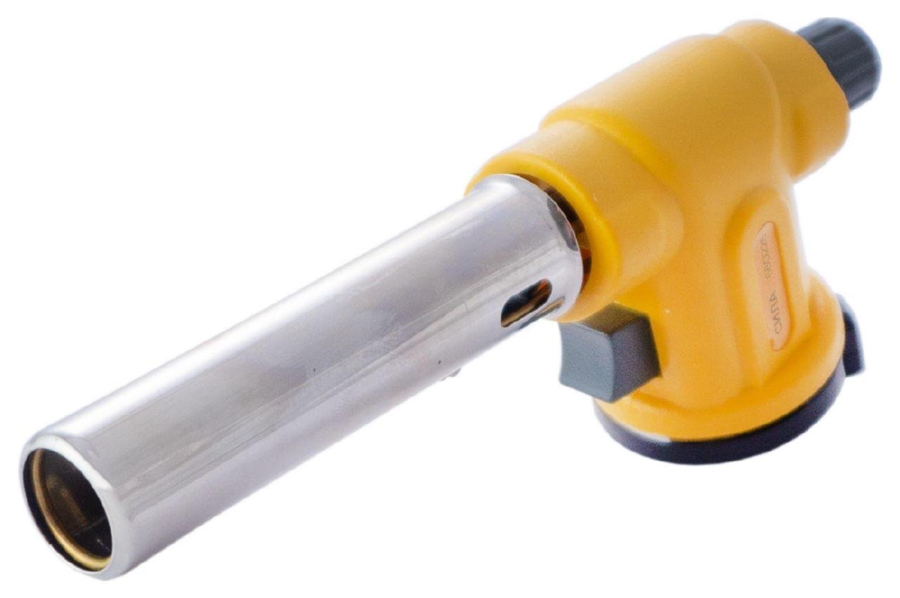 Пальник газовий Сила з п'єзопідпалом подовжений 19х150 мм (680228) - фото 2 Пальник газовий Сила з п'єзопідпалом подовжений 19х150 мм (680228) - фото 2