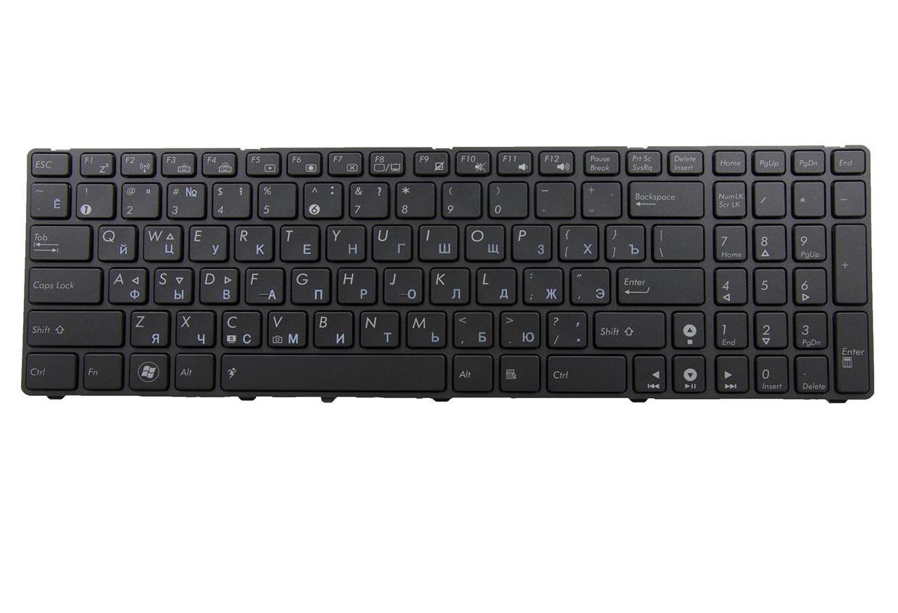 Клавиатура для ноутбука Asus F50 F50Sf с подсветкой клавиш матовая (04GNV32KRU00)